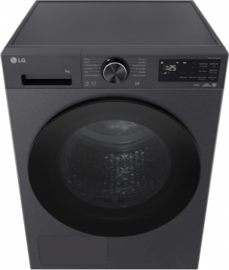 LG LG Dryer Machine | RHX5009TBB | Energy efficiency class B | Front loading | 9 kg | Heat pump | LED | Depth 66 cm | Wi-Fi | Matte black RHX5009TBB