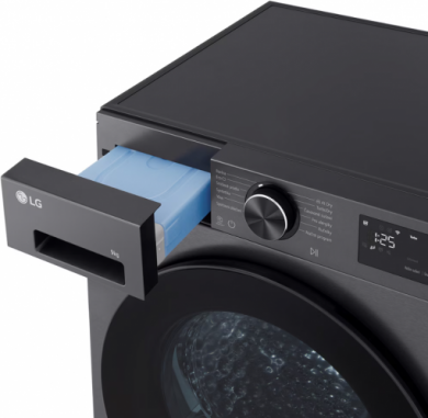 LG LG Dryer Machine | RHX5009TBB | Energy efficiency class B | Front loading | 9 kg | Heat pump | LED | Depth 66 cm | Wi-Fi | Matte black RHX5009TBB