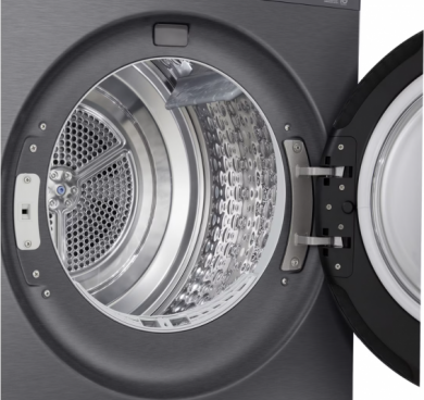 LG LG Dryer Machine | RHX5009TBB | Energy efficiency class B | Front loading | 9 kg | Heat pump | LED | Depth 66 cm | Wi-Fi | Matte black RHX5009TBB