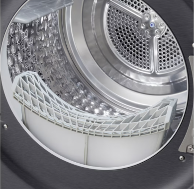 LG LG Dryer Machine | RHX5009TBB | Energy efficiency class B | Front loading | 9 kg | Heat pump | LED | Depth 66 cm | Wi-Fi | Matte black RHX5009TBB