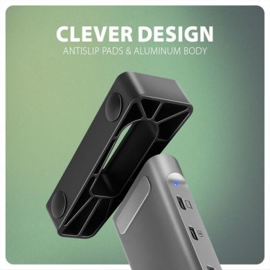 AXAGON AXAGON USB-C 5Gbps LONGER 9in1 hub | HMC-10HLS HMC-10HLS