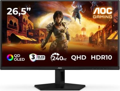 AOC AOC Q27G41ZDF | 27 " | QD-OLED | QHD | 16:9 | 240 Hz | 0.03 ms | 2560 x 1440 pixels | 400 cd/m&sup2; | HDMI ports quantity 1 | Black Q27G41ZDF