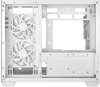 Deepcool Deepcool Case | CG330 3F WH | White | Micro ATX R-CG330-WHNGM3-G