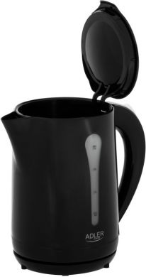 ADLER Adler Kettle | AD 1244 | Electric | 1850 W | 2.5 L | Plastic | 360&deg; rotational base | Black AD 1244B
