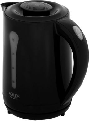 ADLER Adler Kettle | AD 1244 | Electric | 1850 W | 2.5 L | Plastic | 360&deg; rotational base | Black AD 1244B