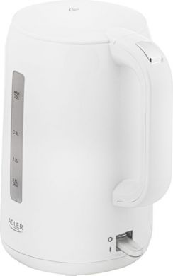 ADLER Adler Kettle | AD 1386 | Electric | 1850 W | 2.2 L | Plastic | 360&deg; rotational base | White AD 1386
