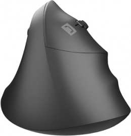 Natec Natec | Vertical Mouse | Crake 2 | Vertical Mouse | Wireless | Bluetooth, 2.4GHz | Black NMY-2048