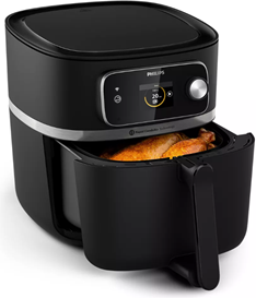 Philips Philips | Airfryer Combi | HD9880/90 7000 XXL Connected | Power 2200 W | Capacity 8.3 L | Black HD9880/90