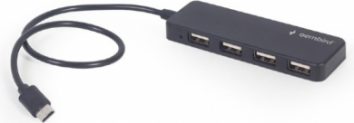 Gembird Gembird | 4-port USB Type-C Hub | UHB-CM-U2P4-01 UHB-CM-U2P4-01