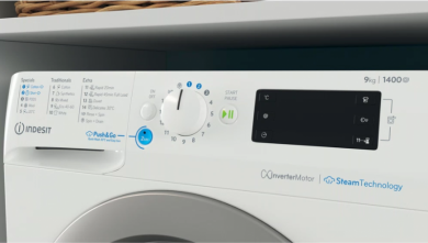 Indesit INDESIT | Washing Machine | BWE 91496X WSV EE | Energy efficiency class A | Front loading | Washing capacity 9 kg | 1400 RPM | Depth 63 cm | Width 59.5 cm | Digital | White BWE 91496X WSV EE