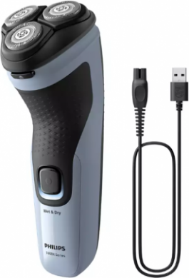 Philips Philips | Beard Shaver | X3003/00 | Operating time (max) 40 min | Wet & Dry | NiMH | Blue/Black X3003/00