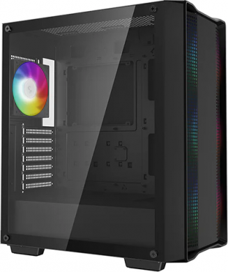 Deepcool Deepcool | CC560 ARGB V2 | Black | Mid Tower | Power supply included No | ATX PS2 R-CC560-BKTAA4-G-2