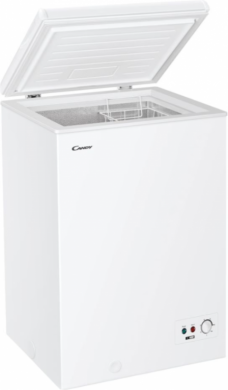 Candy Candy | Freezer | CCHH 100E | Energy efficiency class E | Chest | Free standing | Height 84.5 cm | Total net capacity 97 L | White CCHH 100E