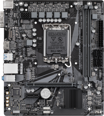 Gigabyte Gigabyte | H610M H V3 DDR4 | Processor family Intel | Processor socket LGA1700 | DDR4 DIMM | Supported hard disk drive interfaces M.2, SATA | Number of SATA connectors 4 H610M H V3 DDR4