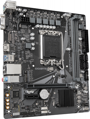 Gigabyte Gigabyte | H610M H V3 DDR4 | Processor family Intel | Processor socket LGA1700 | DDR4 DIMM | Supported hard disk drive interfaces M.2, SATA | Number of SATA connectors 4 H610M H V3 DDR4