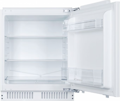 Candy Candy Refrigerator | CMLS68EW | Energy efficiency class E | Built-in | Larder | Height 82 cm | Fridge net capacity 135 L | Display | 39 dB | White CMLS68EW