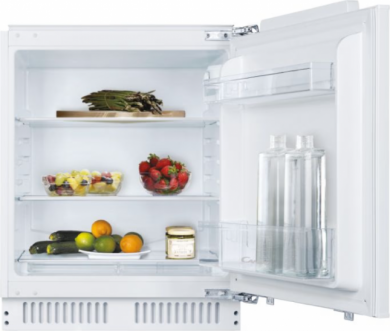 Candy Candy Refrigerator | CMLS68EW | Energy efficiency class E | Built-in | Larder | Height 82 cm | Fridge net capacity 135 L | Display | 39 dB | White CMLS68EW