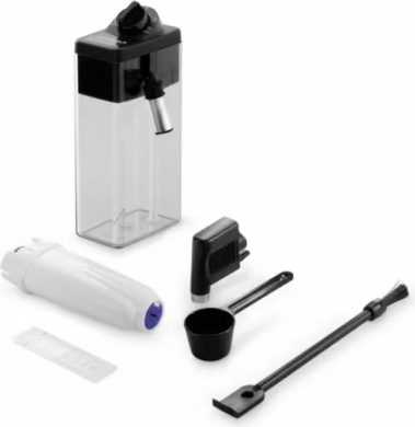 Delonghi Delonghi | Coffee Maker | Dinamica Plus ECAM380.85.SB | Pump pressure 15 bar | Built-in milk frother | Automatic | 1450 W | Stainless Steel/Black ECAM380.85.SB