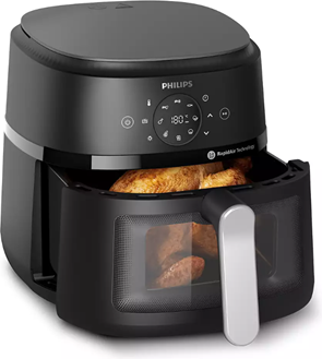 Philips Philips Airfryer | NA231/00 | Power 1700 W | Capacity 6.2 L | Black/Silver NA231/00