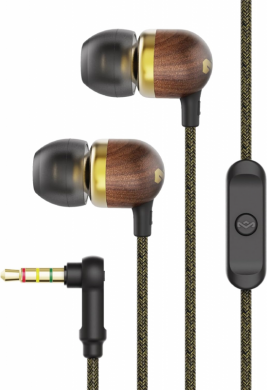 Marley Marley | Earbuds | Smile Jamaica | Wired | In-ear | Microphone | Brass EM-JE041-BAB