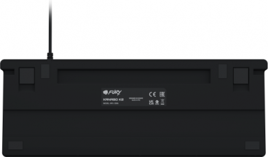 Fury Fury | Kanabo K2 | Gaming Keyboard | Wired | US | Black/Gray | USB Type-A | Linear NFU-2386