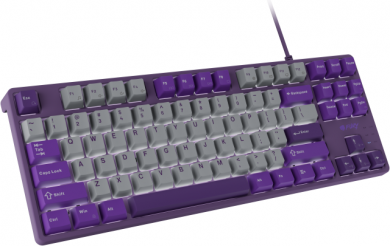 Fury Fury | Kanabo K2 | Gaming Keyboard | Wired | US | Gray/Purple | USB Type-A | Linear NFU-2350