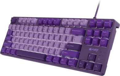 Fury Fury | Kanabo K2 | Gaming Keyboard | Wired | US | Purple | USB Type-A | Linear NFU-2351