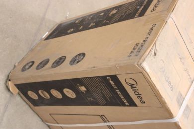 Midea SALE OUT. Midea Freezer | MDRC152FEE01 | Energy efficiency class E | Chest | Free standing | Height 85 cm | Total net capacity 99 L | White | DAMAGED PACKAGING, BROKEN GRILLE, DAMAGED BOTTOM MDRC152FEE01SO