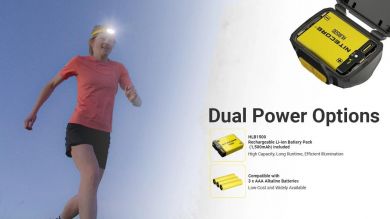 NITECORE HEADLAMP UT SERIES 800LUMENS/UT27 MCT NITECORE UT27 MCT | Elektrika.lv