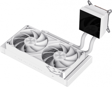  Gamemax CPU Liquid Cooler | GLACIER 240 LCD WH | White GLACIER 240 LCD WH