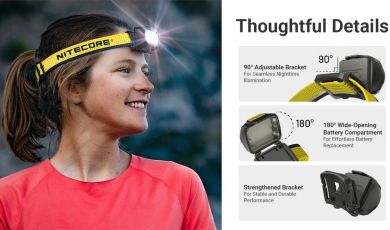 NITECORE HEADLAMP UT SERIES 800LUMENS/UT27 MCT NITECORE UT27 MCT | Elektrika.lv