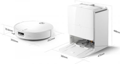 Roborock VACUUM CLEANER ROBOT QREVOEDGE/PRO2 WHITE WQE2P02-00 ROBOROCK QE2P02-00 | Elektrika.lv