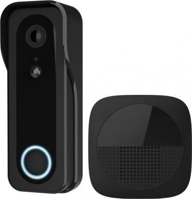 TRUST SMART HOME 3000B DOORBELL CAM/BLACK 71387 TRUST 71387 | Elektrika.lv