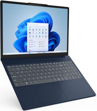 Lenovo Notebook LENOVO IdeaPad Slim 3 15AHP10 CPU AMD RyzenT 7 8840HS 3.3 GHz 15.3 " 1920 x 1200 pixels RAM 16 GB DDR5-SDRAM SSD 512 GB Discrete graphics Not available On-board graphics Yes Numeric keypad Yes Colour Blue Weight 1.63 kg 5600 MHz 83KA003VRM 83KA003VRM | Elektrika.lv