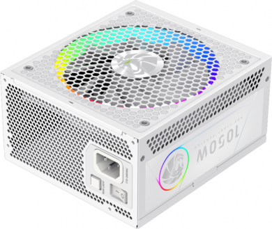  Gamemax PSU | RGB 1050G WH | 1050 W | Gold | Full Modular | White RGB 1050G WH