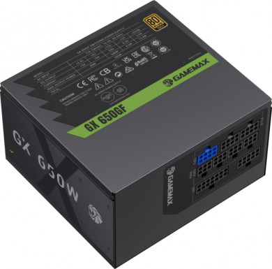  Gamemax PSU | GX 650GF | 650 W | Gold | Full Modular GX 650GF