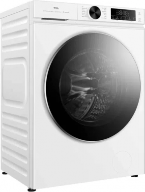 TCL TCL Washing machine | FP0944WA0 | Energy efficiency class A | Front loading | Washing capacity 9 kg | 1400 RPM | Depth 56 cm | Width 60 cm | Display | LED | Steam function | White FP0944WA0