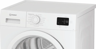 Indesit INDESIT Dryer Machine | C YSD 72D WW EE | Energy efficiency class E | Front loading | 7 kg | Heat pump | Digital | Depth 54.5 cm | White C YSD 72D WW EE