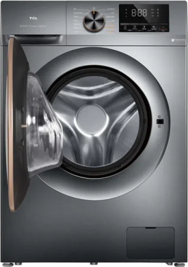 TCL TCL Washing machine with dryer | CP1012SA0 | Energy efficiency class A/E | Front loading | Washing capacity 10 kg | 1200 RPM | Depth 63 cm | Width 60 cm | Display | LED | Drying system | Drying capacity 6 kg | Steam function CP1012SA0