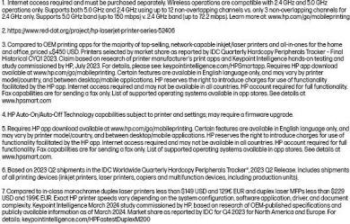  Laser Printer HP Duplex printing Yes 1xNumber of cartridges Paper size A4 8J9K9F#B19 8J9K9F#B19 | Elektrika.lv