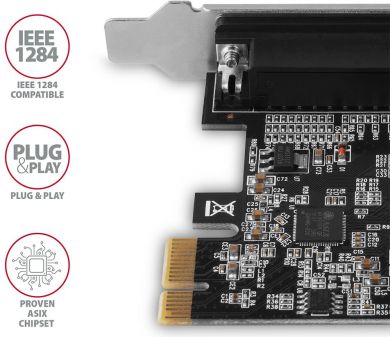 AXAGON NET CARD PCIE 1PORT/SP&LP PCEA-P1N AXAGON PCEA-P1N | Elektrika.lv