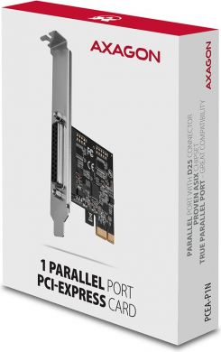 AXAGON NET CARD PCIE 1PORT/SP&LP PCEA-P1N AXAGON PCEA-P1N | Elektrika.lv
