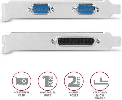 AXAGON NET CARD PCIE 250KBPS/SP&LP PCEA-PSN AXAGON PCEA-PSN | Elektrika.lv
