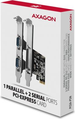 AXAGON NET CARD PCIE 250KBPS/SP&LP PCEA-PSN AXAGON PCEA-PSN | Elektrika.lv