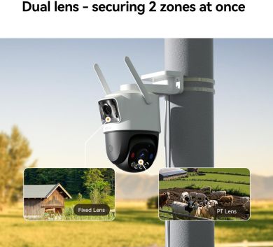  WRL CAMERA 3MP CRUISER DUAL 2C/4G IPC-S7XCP-6M1TED IMOU IPC-S7XCP-6M1TED | Elektrika.lv