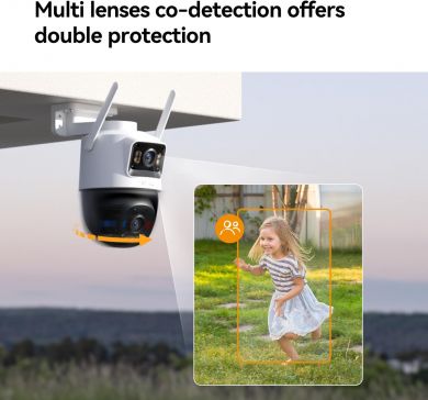  WRL CAMERA 3MP CRUISER DUAL 2C/4G IPC-S7XCP-6M1TED IMOU IPC-S7XCP-6M1TED | Elektrika.lv