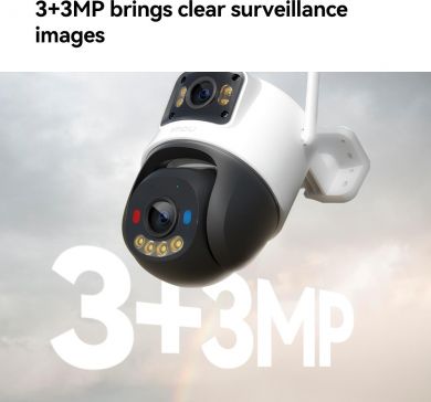  WRL CAMERA 3MP CRUISER DUAL 2C/4G IPC-S7XCP-6M1TED IMOU IPC-S7XCP-6M1TED | Elektrika.lv