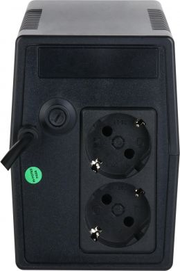 Dahua UPS DAHUA 600 W 1 kVA Waveform Sine/Pure sine Line-Interactive Black PFM3350-1000 DH-PFM3350-1000 | Elektrika.lv