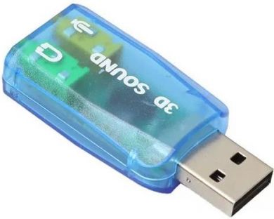 Gembird SOUND CARD USB EXT. VIRTUS/SC-USB-02 GEMBIRD SC-USB-02 | Elektrika.lv