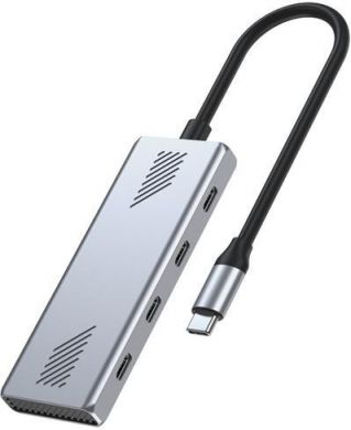 Gembird I/O HUB USB-C 4PORT/UHB-CM-U310-C4-01 GEMBIRD UHB-CM-U310-C4-01 | Elektrika.lv